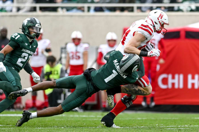 Alex Bullock 2023 Nebraska vs Michigan State football USATSI_21815991